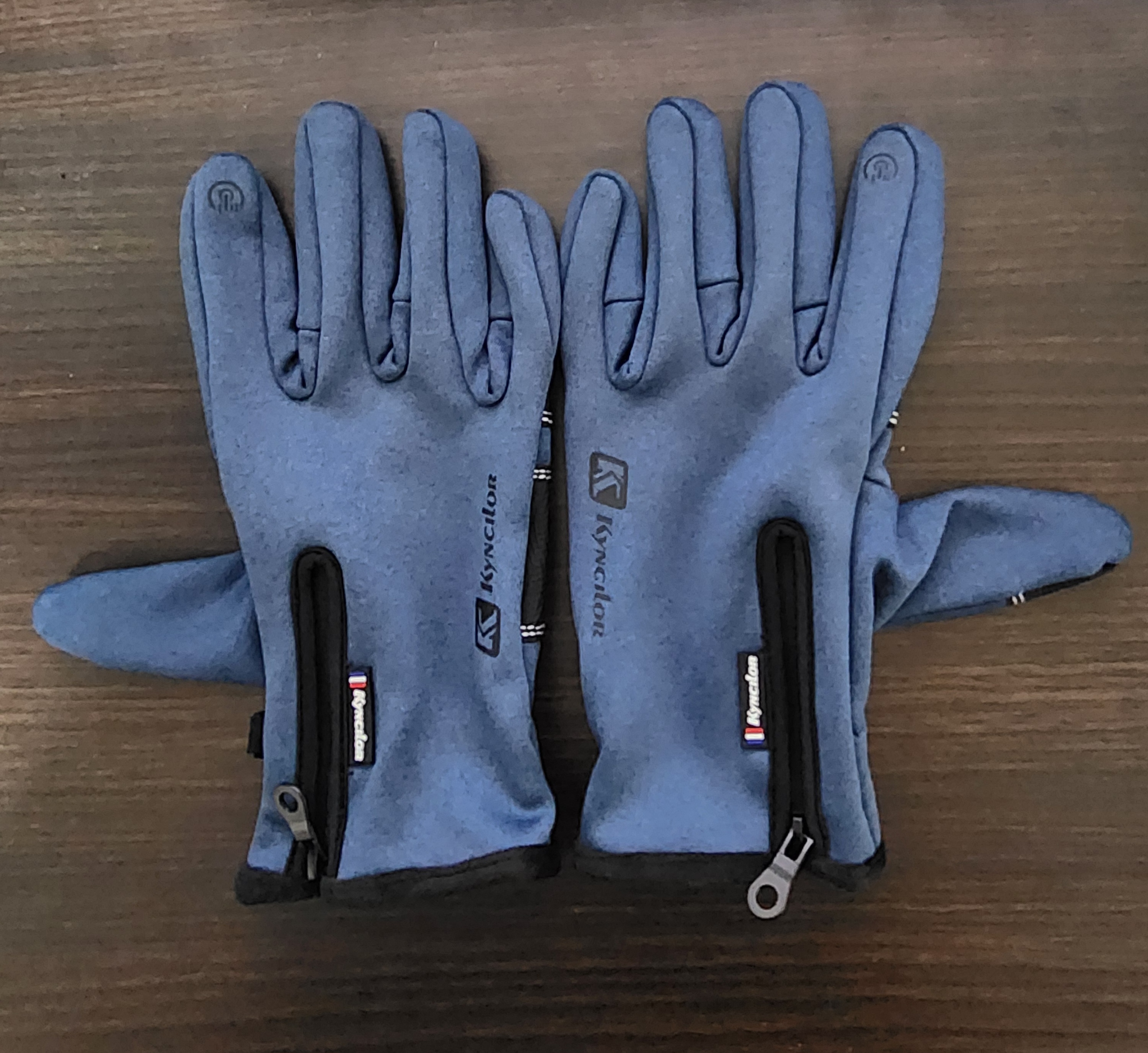 Blue Glove Back